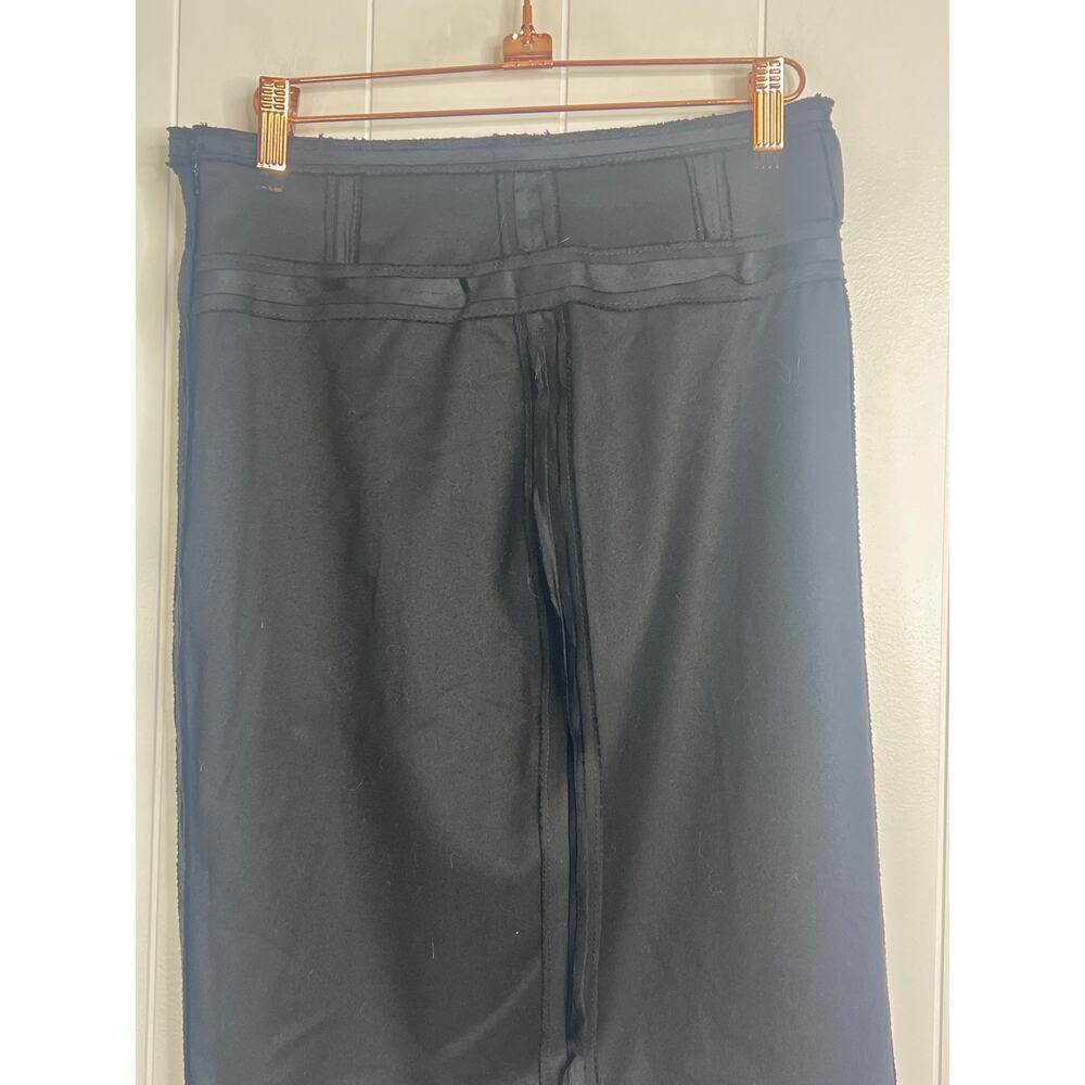 Robert Rodriguez Black Fully Lined Raw Seam Pencil Skirt Size 4 - Picture 2 of 9